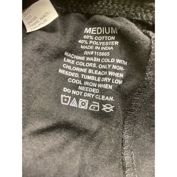 Marvel Men's Size Medium Venom Face Pajama Pants Black Drawstring Lounge NWOT - Picture 7 of 7